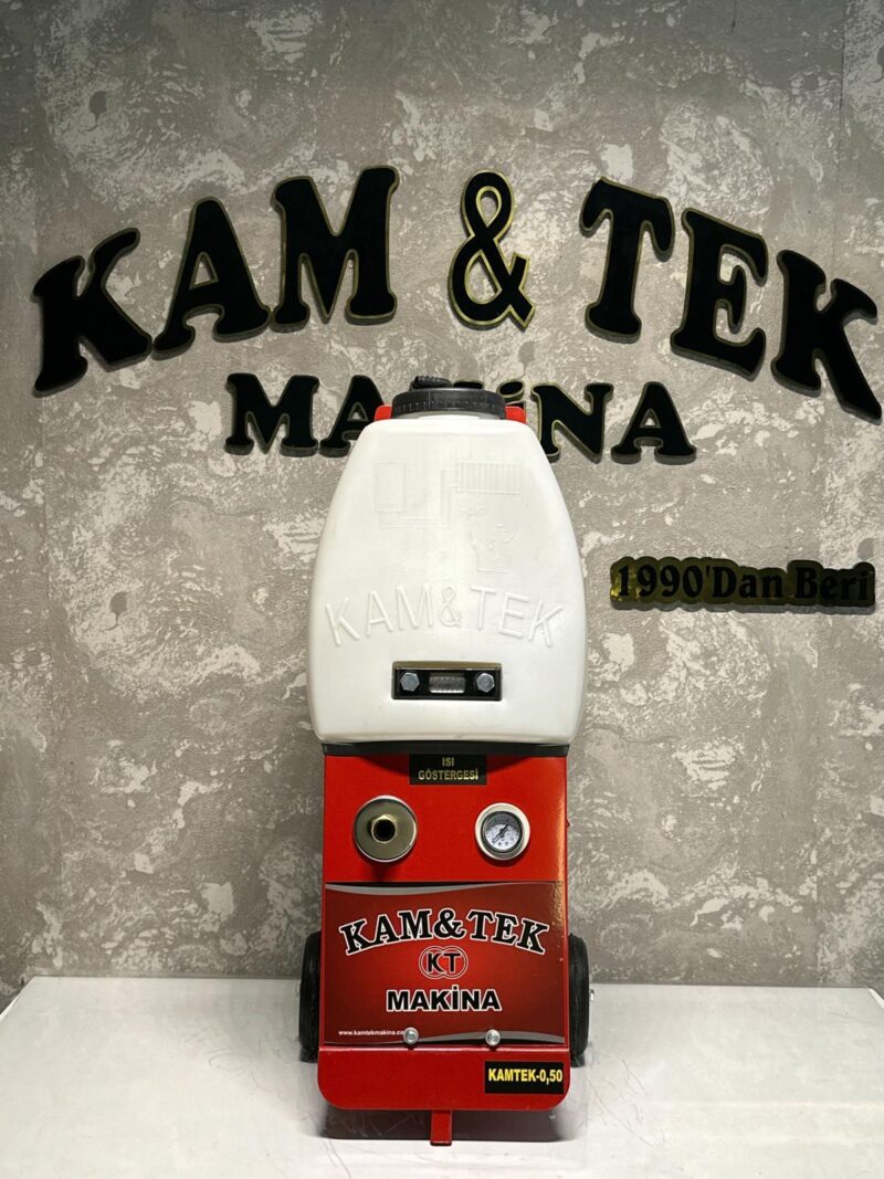 Kam-tek 0.50 HP Isıtıcılı kombi ve Petek Temizleme Makinası - Görsel 3