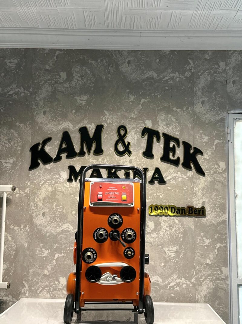 HAVALI DARBRLİ KOMPERESÖRLÜ PETEK TEMİZLEME MAKİNASI( GOLD-AİR) TEK YÖNLÜ (TAM SET)