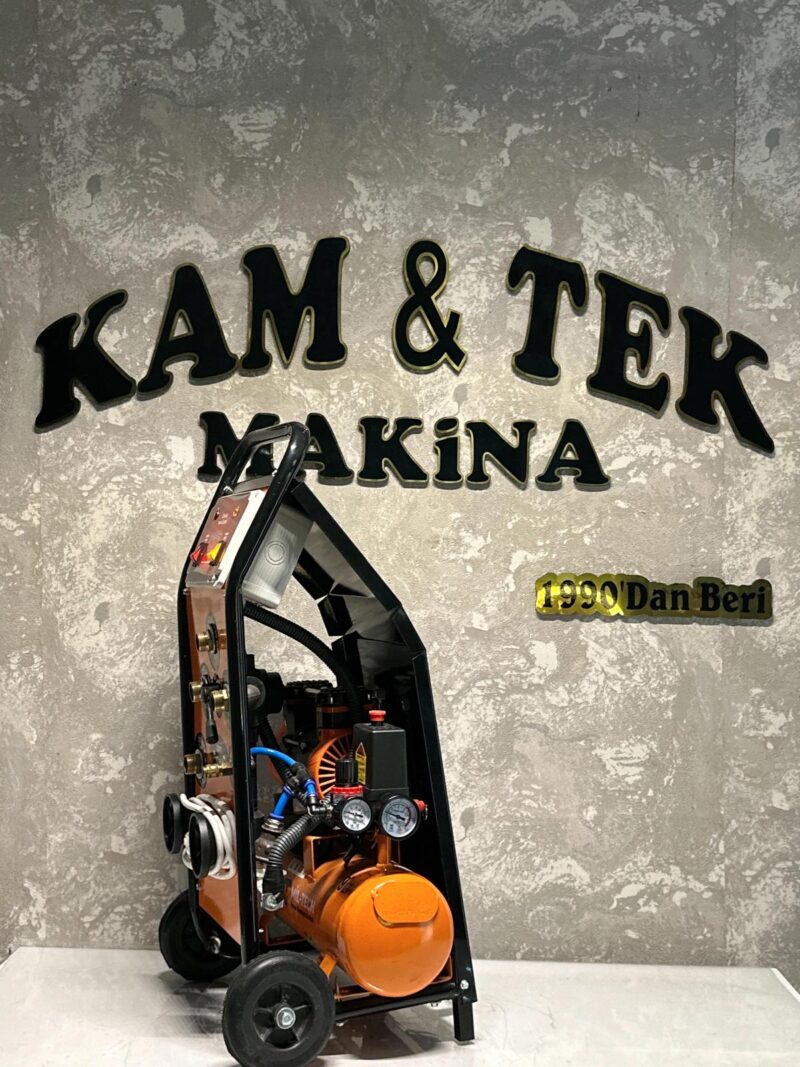 HAVALI DARBRLİ KOMPERESÖRLÜ PETEK TEMİZLEME MAKİNASI( GOLD-AİR) TEK YÖNLÜ (TAM SET) - Görsel 3